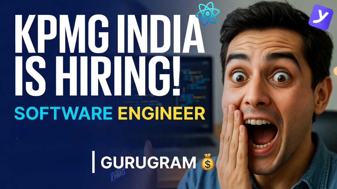 KPMG India Hiring Software Engineer in Gurugram
